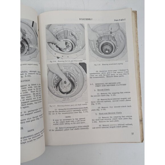 AT Series Allison Automatic Transmission Service Manual SA 1241 A 1970 - Picture 6 of 11
